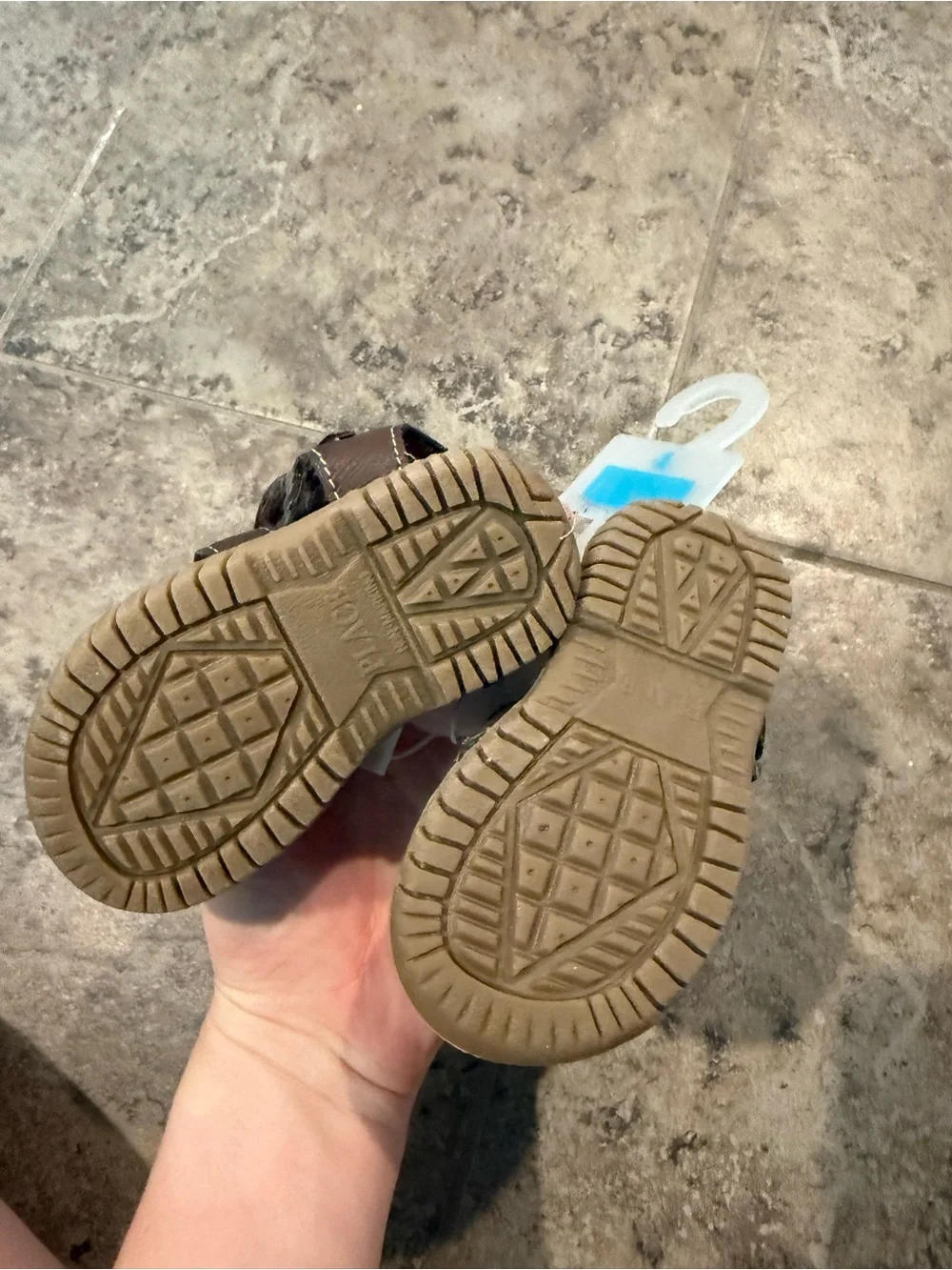 🍝The Children's Place Brown Boys' Fisherman Sandals